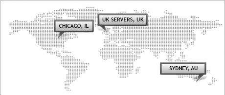 Different datacenter facility locations Different datacenter facility locations